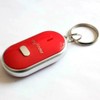 Key Finder Locator with Sound & LED Flashlight, Whistle Voice-Activated