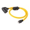 NEMA 5-15P to TT-30R 120V 15 Amp 4 FT with