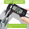 LFSEMINI Leg Leveler, 4 Pack Black Leveling Feet, Heavy Duty