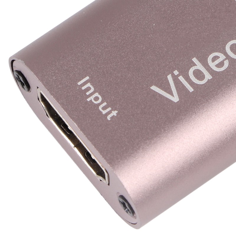 Video Capturing Card 1080P 60Hz USB Interface HD Input Aluminum