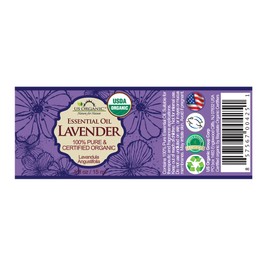 US Organic 100% Pure Lavender Essential Oil, Directly sourced from Bulgaria, USDA Certified Organic, Undiluted, for Diffuser, Humidifier, Massage, Skin, Hair Care, Non GMO, 15 ml