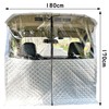 Ysemco Car Partition Room Divider Curtain Vinyl Curtain Car Partition