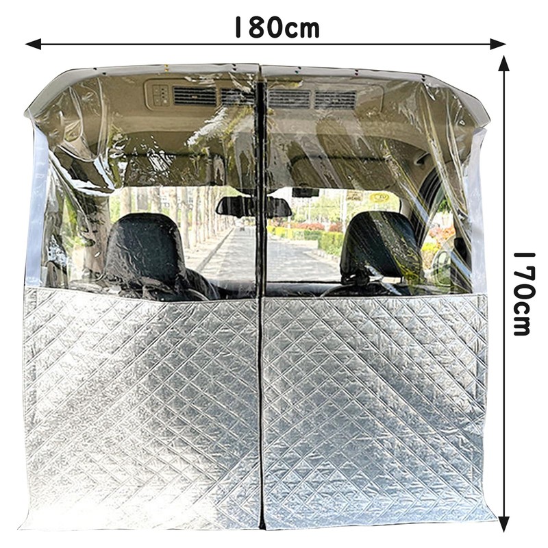 Ysemco Car Partition Room Divider Curtain Vinyl Curtain Car Partition