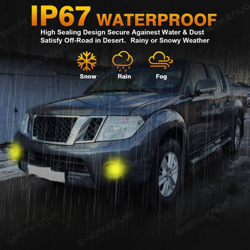 SHENKENUO 2x LED Fog light Driving Lamp H11 for 2014