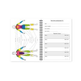 The Gym Log - The Perfect Logbook to record all your Workouts - A5 size with 104 pages and enough space for 100 workouts - An essential for all fitness regimes