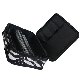 Outanaya Barber Tool Bag Organizer Capacity Scissors Holder for Hair Stylist Supplies Multi-functional Travel Makeup Brush and Cosmetic Carrying Case Versatile Storage for Beauty Treatments