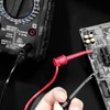 Cleqee 5PCS 4mm Banana Plug to Test Hook Clip Test