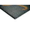 MSI Gray Hello Coir Doormat 18 inch x 30 Inch