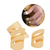 Guitar Finger Thumb Pick Protector,5Pcs Plastic DIY Finger Picks Protector