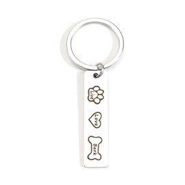 SHTALHST Dog Keychain,Pet Keychain for Furry Lovers,Gift for Friends Dog Owner