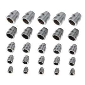 SEWACC 25Pcs Round Iron Wedges for Hammer Durable Wedges for Tools Each of Essential Accessories for Carpentry and