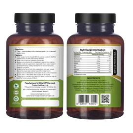 Vegan Vital Multivitamin Complex - 120 Vegan Capsules I Made in the UK by Prowise Healthcare