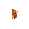 CGB Giftware Glass Stargazing Hare Ornament | Brown | Gift