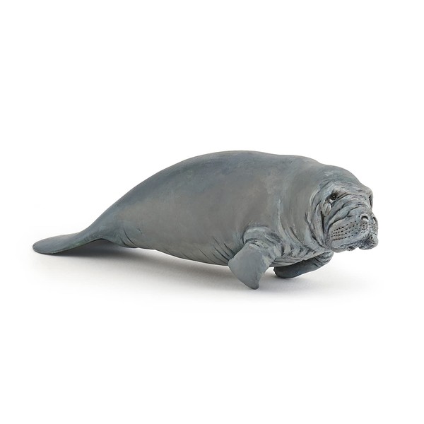 Papo - Hand-Painted - Figurine - Marine Life - Manatee-56043 - Collectible - for Children - Suitable for Boys and Girls - from 3 Years Old