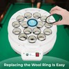 NURATIT Billiard Ball Cleaner Kit - 2-in-1 Wool Felt Pads