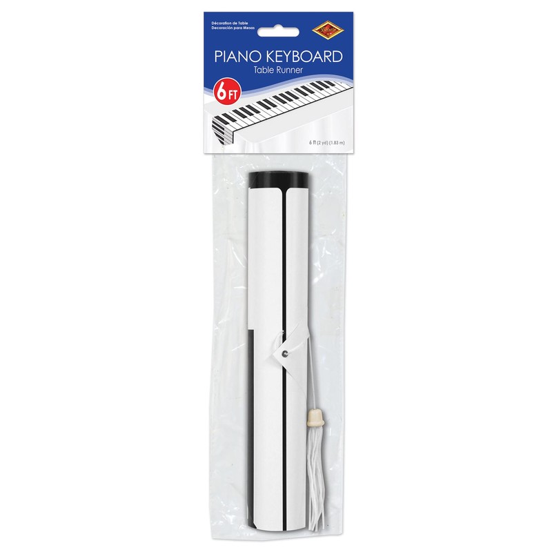 Piano Keyboard Table Runner