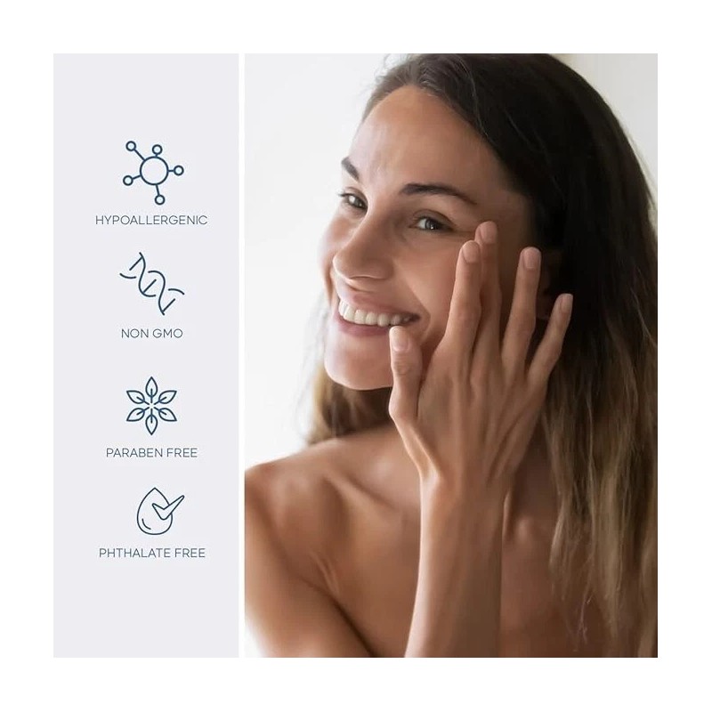 AZURE Hyaluronic Acid & Collagen Day & Night Face Moisturizer
