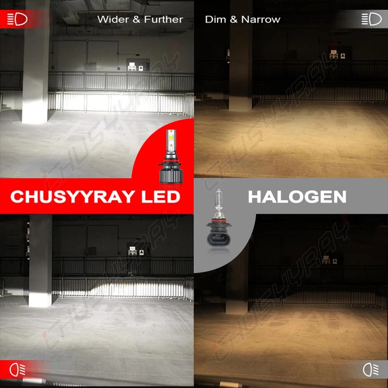 CHUSYYRAY For GMC Sierra 1500 1999-2002 Combo 6x 6500K LED