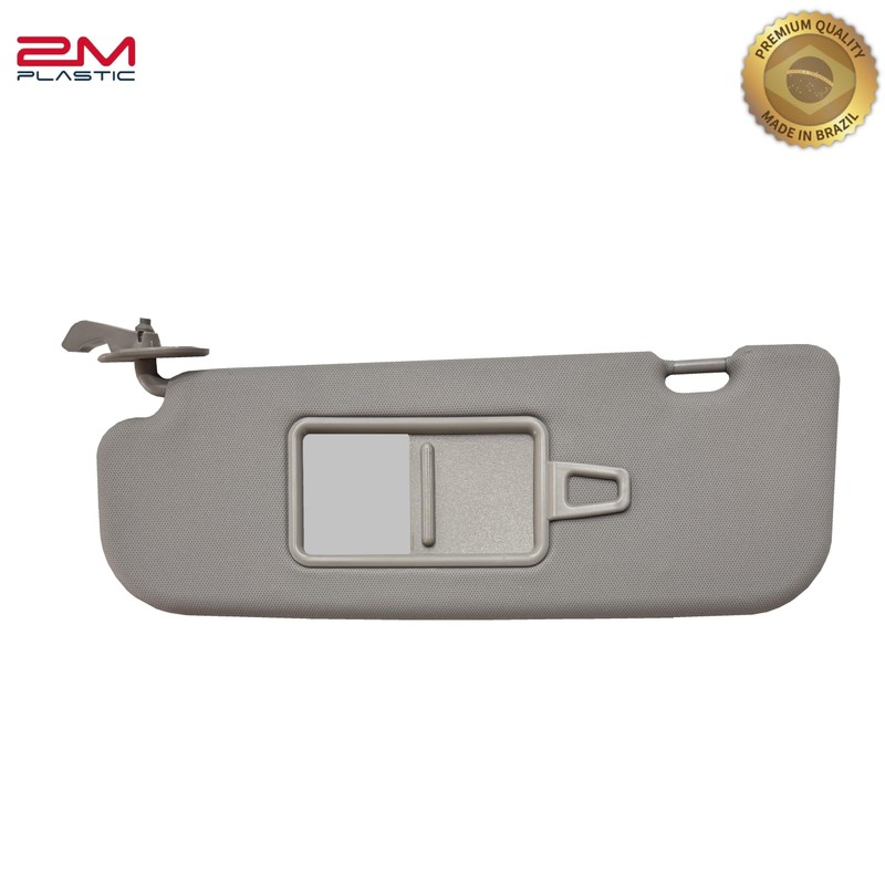 Sun Visor Fits for 2011-2015 Hyundai Elantra Gray Without Light