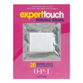Opi Expert Touch Toallas Para Remover Esmalte De Gel 20pcs                                                                                            
