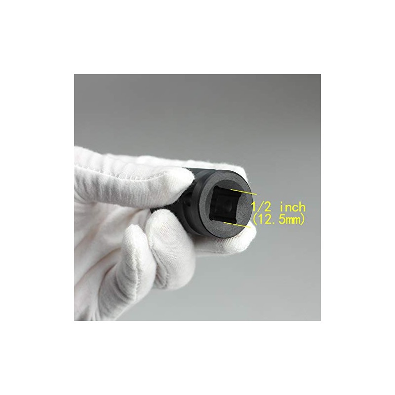 Impact Bit Socket SENRISE 1/2" 10 mm 6-Point Impact Socket