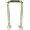 2 Pack M10 40mm x 110mm U-Bolt N-Bolt for Trailers
