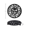 Pot Trivet Flower Shaped Teapot Rest Heat Resistant Bottle Bed