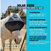 EquiVizor Solar Vizor Horse Fly Mask (Size Full), Superior UV