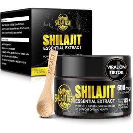 Himalayan Pure Natural Shilajit Resin 50g - 3 Months Supply, Gold Grade 100% Pure, Immune System & Vitality Booster, for Men and Women