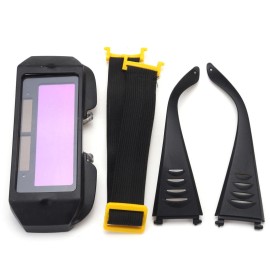 Unbranded 1*Solar Powered Auto Darkening Welding Mask Helmet Eyes Goggle Welder Glasses F