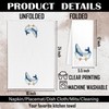 FITIE Whale Kids Bathroom Hand Towels, Humpback Whale Coastal Beach