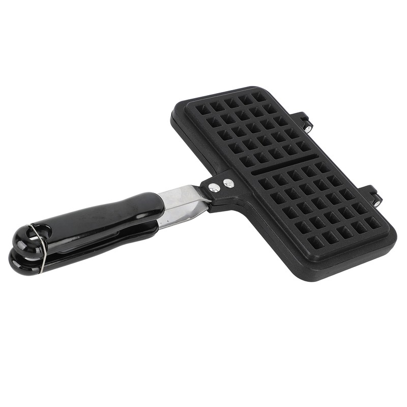 Stovetop Waffle Maker Pan Anti Stick Aluminum Even Heating Double