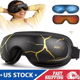 RENPHO Eyeris 3 Eye Massager with Heat & Cooling - Voice Control - Gift for Mom