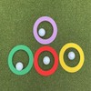 Laroal 3-Piece Golf Putting Hole Cup Ring Indoor Putting Cup