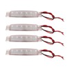 4PCS Side Marker Light PC LED Bright Light Waterproof Rust