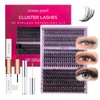 Ocean Pearl Lash Clusters 320PCS 11-20mm Lash Extension Kit 30D+40D+60D