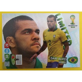 Panini Adrenalyn XL World Cup 2014 Brazil - Alves Brazil Limited Edition
