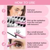 280 Pcs Individual Lashes Cluster Lashes 30D+40D D Curl 9-15Mix