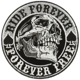 Hot Leathers - PPA8210 Parche de Calavera de Pala (Multicolor, 3.5 Pulgadas de Ancho x 3.5 Pulgadas de Alto)