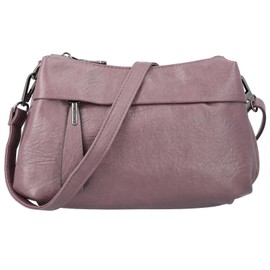 Haroi Women's 3-Way Shoulder Bag, Handbag, Crossbody Leather, Soft, Lamb Leather, Small, Lightweight, Large Capacity, Mini Shoulder Bag, Casual Bag, Commuter Bag, purple