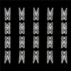 20Pcs Clear Plastic Clothes Pins, Mini Laundry Clips for Clothesline,