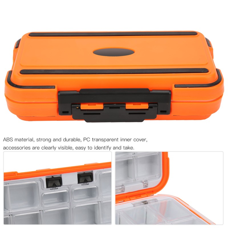 Waterproof Lure Box Doublesided Fishing Hook Tool Storage Box Multifunctional