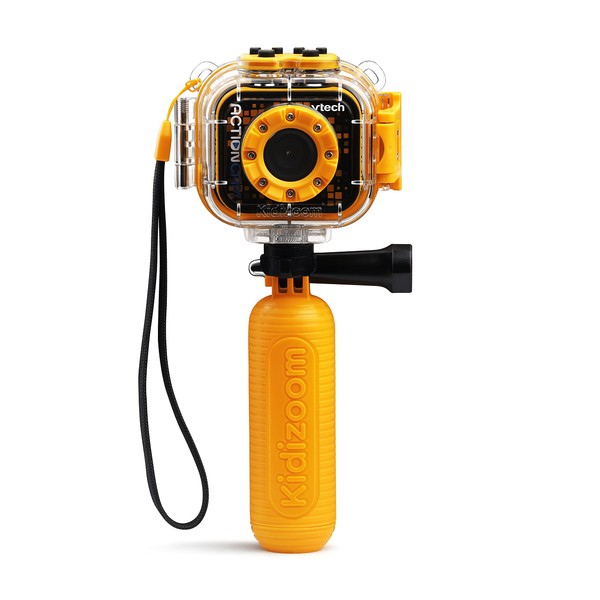 VTech Action Cam HD Action Camera for Kids,Digital Camera for Outdoor Sports, Handy and Waterproof Video Digital Camera Girls and Boys Aged 5, 6, 7, 8 Years Old,Multicolor,Box size: 20 x 27.9 x 5.8cm