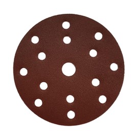 HOTCKB 50tlg Schleifpapier Scheiben Ø 150mm Schleifpapi Klett 15 Loch Exzenterschleifer Körnung 120