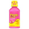 Pepto-Bismol Cherry Liquid 5 Symptom Relief including Upset Stomach &
