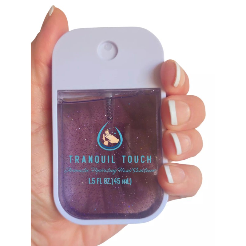 Tranquil Touch Sparkle hand sanitizer spray/hydratin