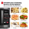 TOSHIBA ML-EM09PA(BS) Small Microwave Oven with 6 Auto Menus, Mute