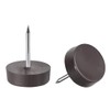 uxcell Furniture Feet Nail Plastic Glide Nails Chair Table Leg