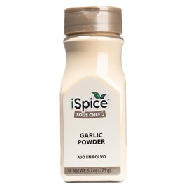 iSpice Garlic Powder Variation Spices And Seasonings For Cooking, 6.2 Ounce Garlic Powder Seasoning, Fine Ground And Gluten Free Garlic Seasoning(Pack Of 1)