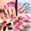 500PCS Natural False Nails Tips Lady French Style Acrylic Artificial